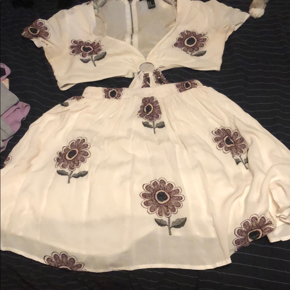 Crop top dress